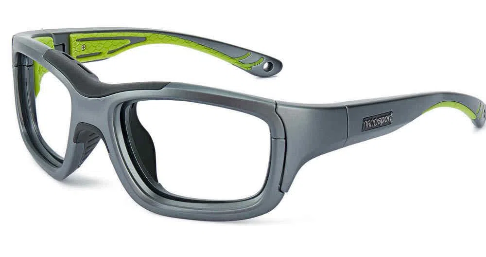 Nanovista NSP10 Eyeglasses - NSP10 SPORT BLACK PURPLE ORCHID - view 3